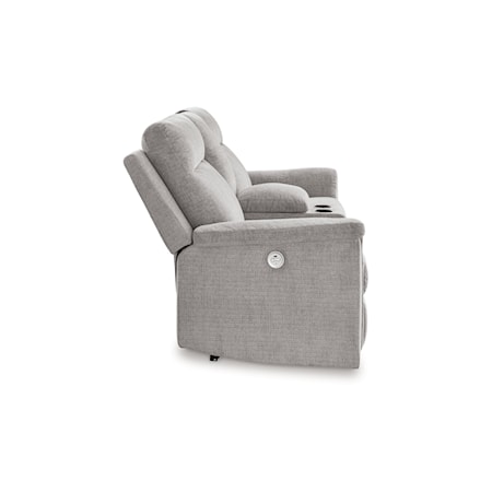 DBL REC PWR Loveseat w/Console