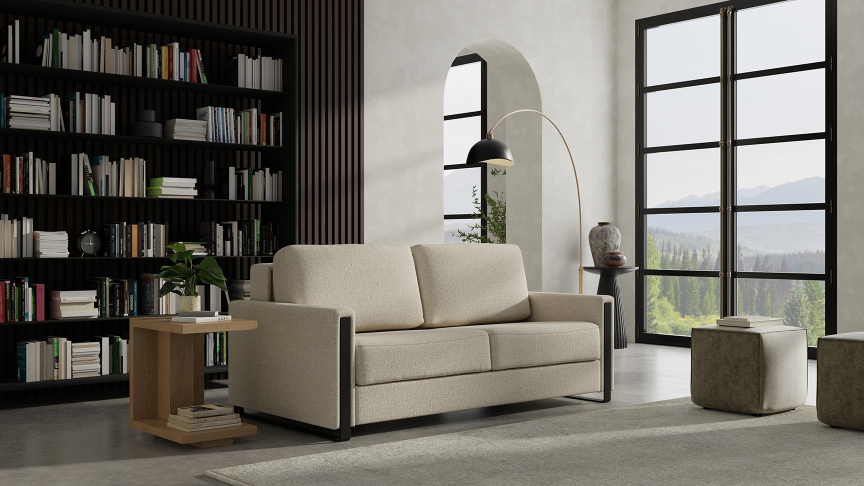 Fjords by Hjellegjerde NordicREST King Sleeper Sofa