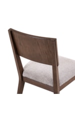 Liberty Furniture Cascade Falls Contemporary Panel Back Side Chair with Upholstered Seat