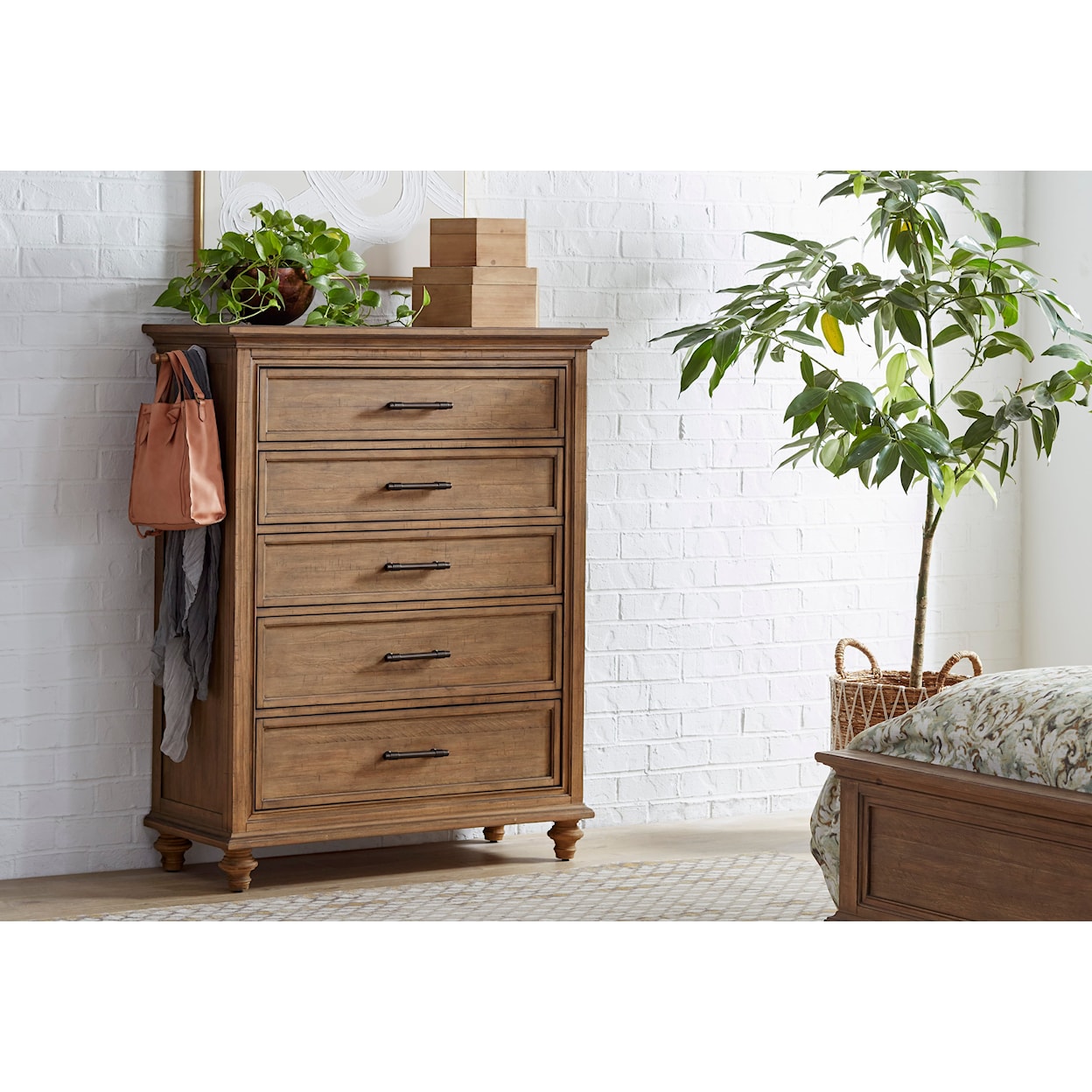 Aspenhome Hensley 5-Drawer Bedroom Chest