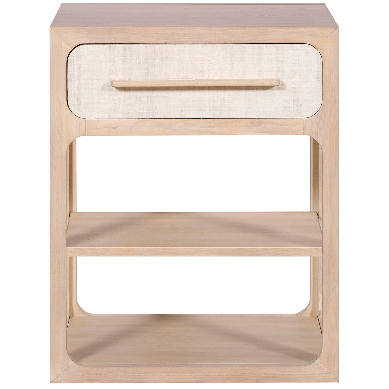 Vanguard Furniture Reveal Nightstand with 2 Shelves and a Drawer