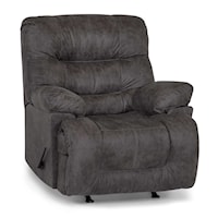 CHARCOAL ROCKER RECLINER |