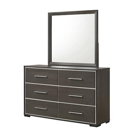 Dresser and Mirror