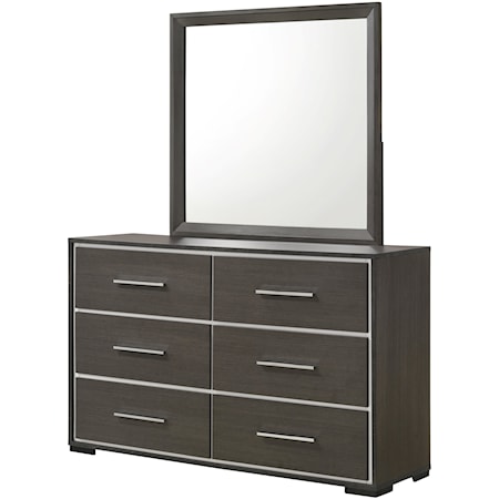 Dresser and Mirror