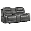 Homelegance Putnam Power Double Reclining Loveseat