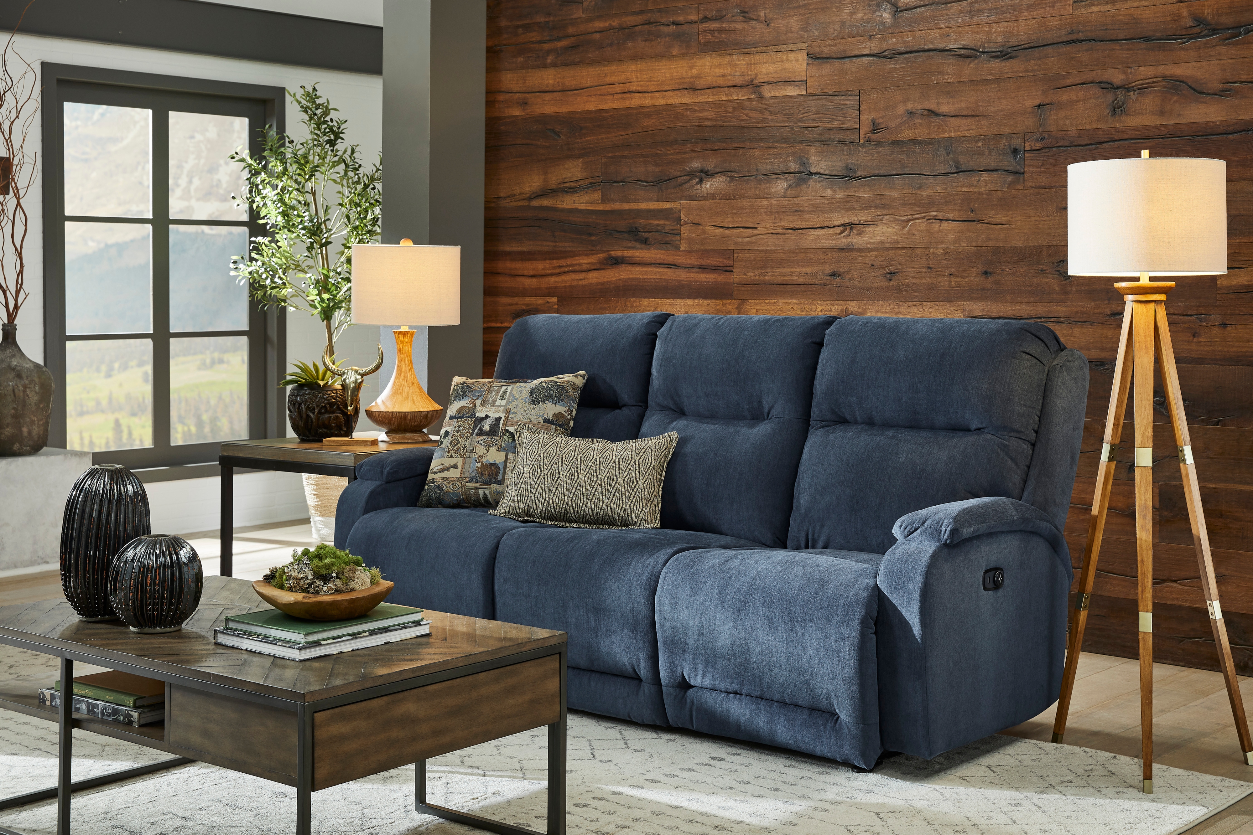 Power Reclining Wall-Safe Sofa