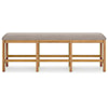 Signature Design by Ashley Furniture Havonplane 72" Counter Height Dining Bench
