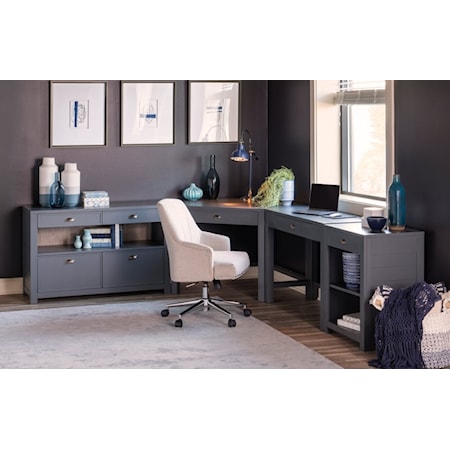 Contemporary 4-Piece Office Set