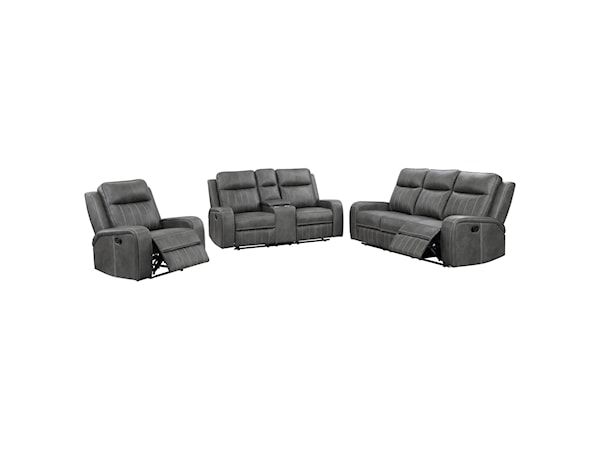 Raelynn 3-piece Reclining Sofa Set