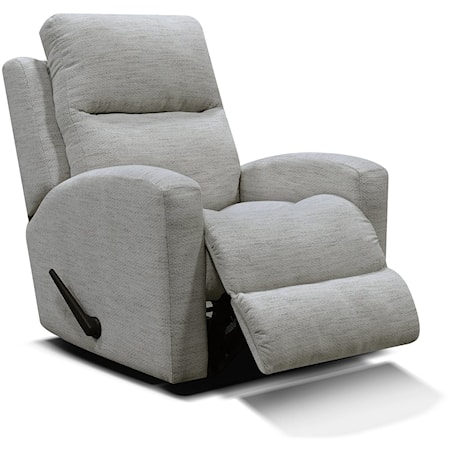 Casual Minimum Proximity Recliner with Track Arms