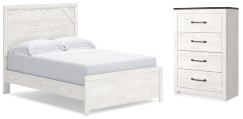 Full Panel Bed And Chest