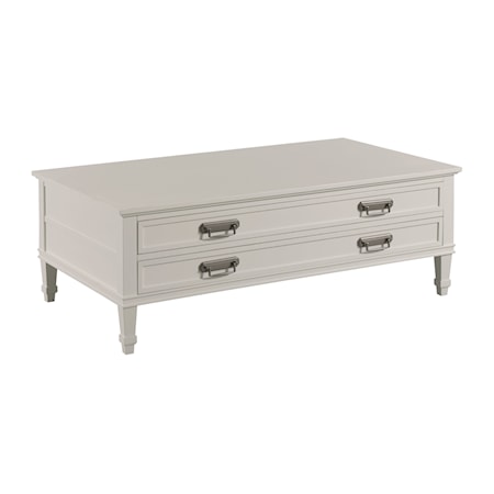 Rectangular Drawer Coffee Table