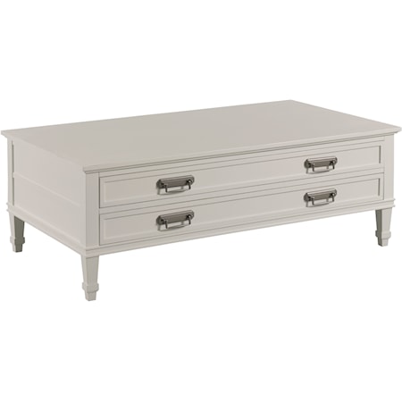 Rectangular Drawer Coffee Table