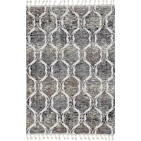 2'2" x 7'6" Grey Runner Rug