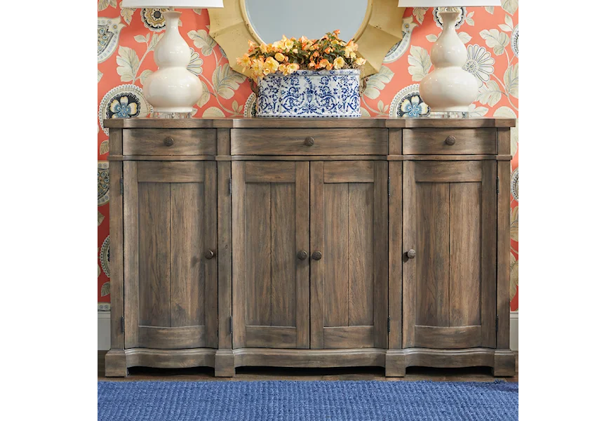 Hometown Holmes Credenza by Trisha Yearwood Home Collection by Klaussner at Darvin Furniture