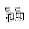 Crown Mark Frey Upholstered Counter-Height Dining Chair