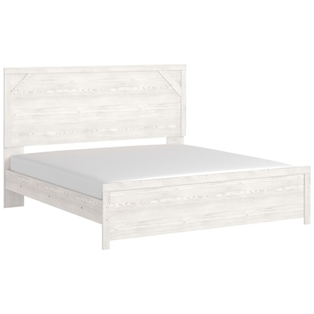 King Panel Bed