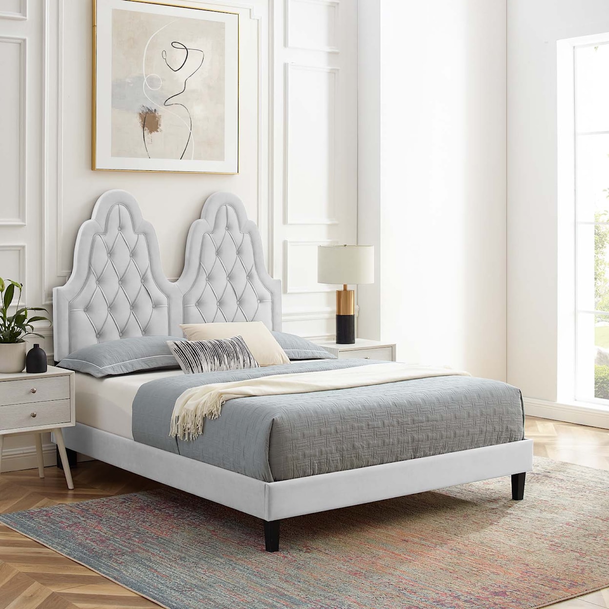 Modway Alexandria King Platform Bed