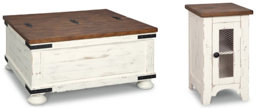 Coffee Table And Chairside End Table