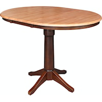 Transitional Round Extension Table