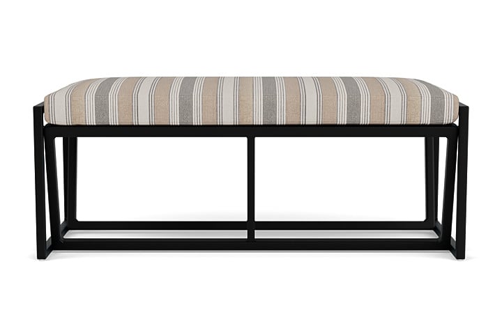 Lloyd Flanders Summit Loveseat Ottoman