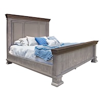 Farmhouse Two-Tone Queen Bed