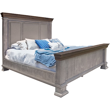 Farmhouse Two-Tone King Bed