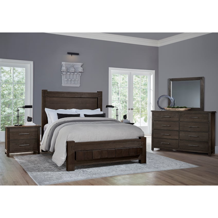 King Panel Bed