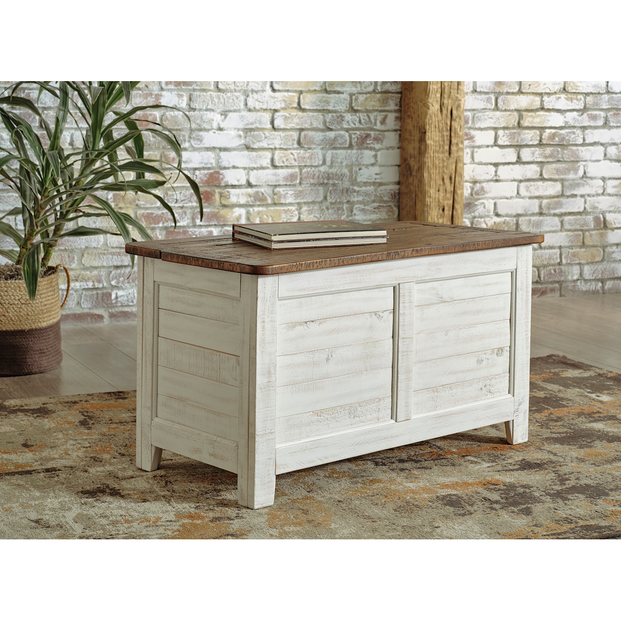 Signature Design by Ashley Furniture Dashbury Storage Trunk