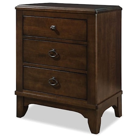 3-Drawer Nightstand