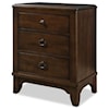 Durham Glen Terrace 3-Drawer Nightstand