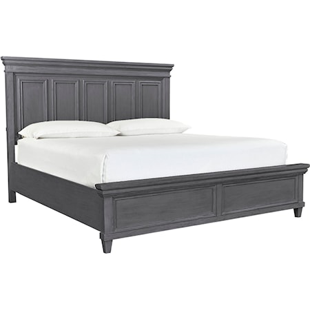 Farmhouse California King Bed with USB Port