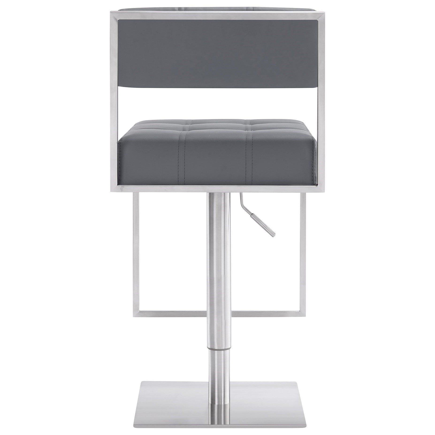 Armen Living Michele Adjustable Height Swivel Bar Stool