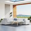 Modway Commix Outdoor 5-Piece Sectional Sofa