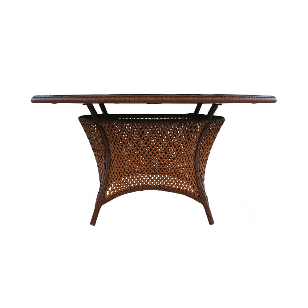 Lloyd Flanders Grand Traverse 60" Rnd Umbrella Dining Table