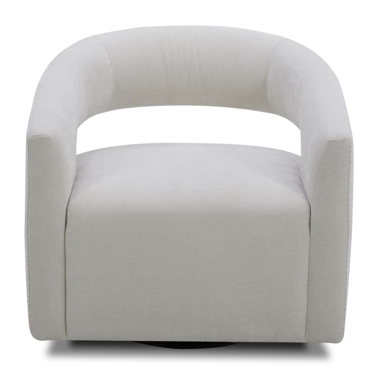 Open Back Accent Chair