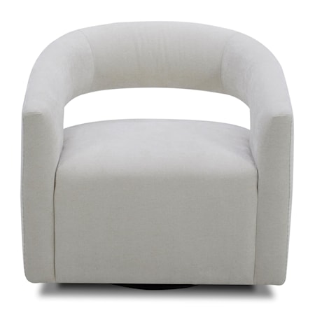 Open Back Accent Chair