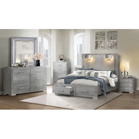 Contemporary 5-Piece Queen Bedroom Set
