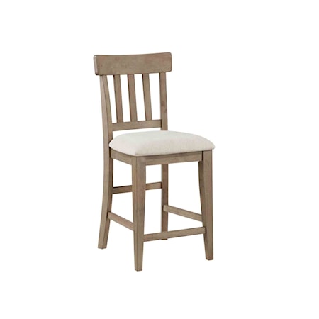 Upholstered Counter-Height Side Chair