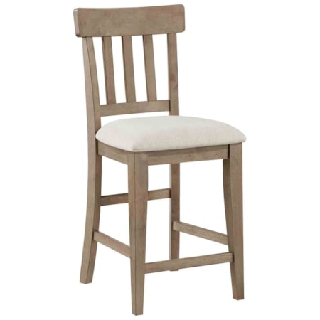 Upholstered Counter-Height Side Chair