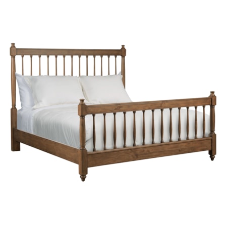 Queen Spindle Bed