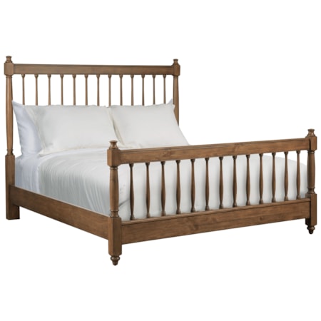 Queen Spindle Bed