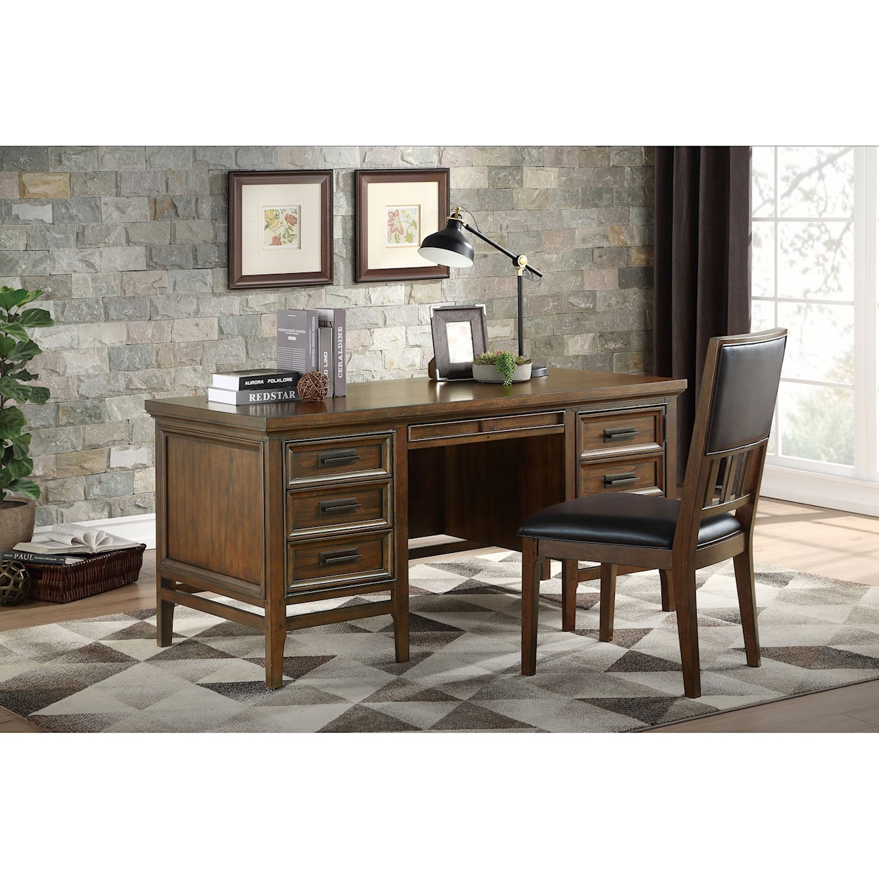 Homelegance Furniture Frazier Park Executive Desk
