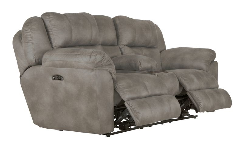 Catnapper Ferrington Power Headrest Lay-Flat Reclining loveseat