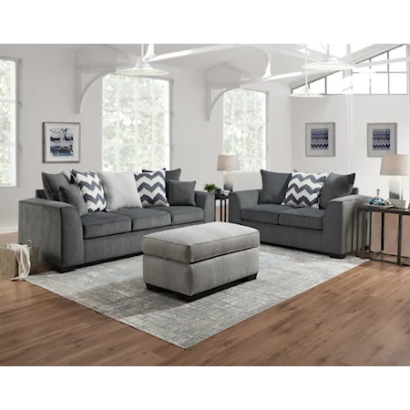 Casual Living Room Group