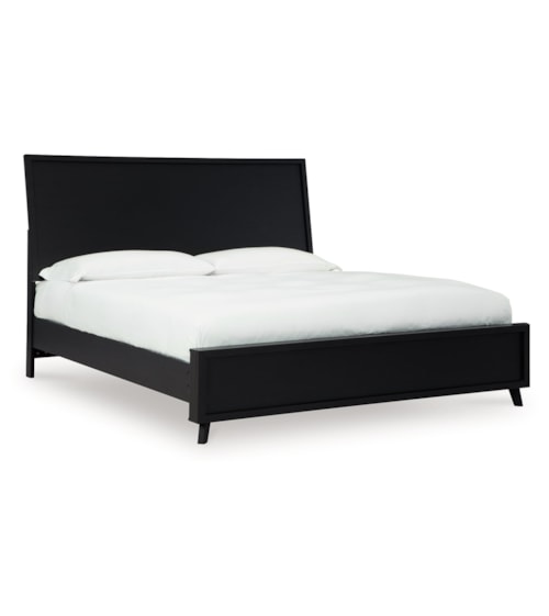 Contemporary King Panel Bed