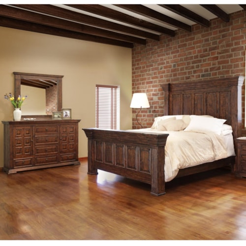 Rustic 3-Piece Queen Bedroom Set