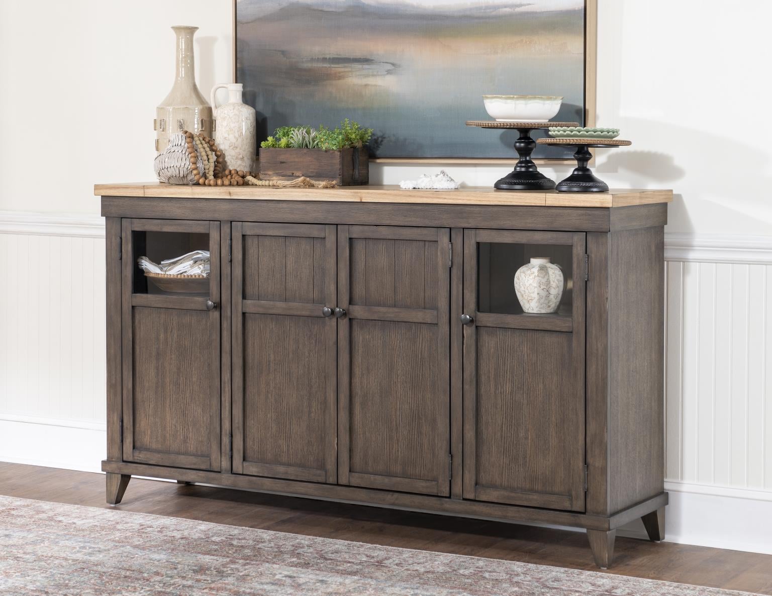4-Door Credenza