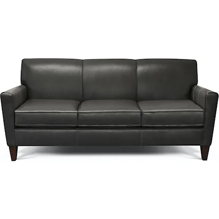Contemporary Leather  Sofa