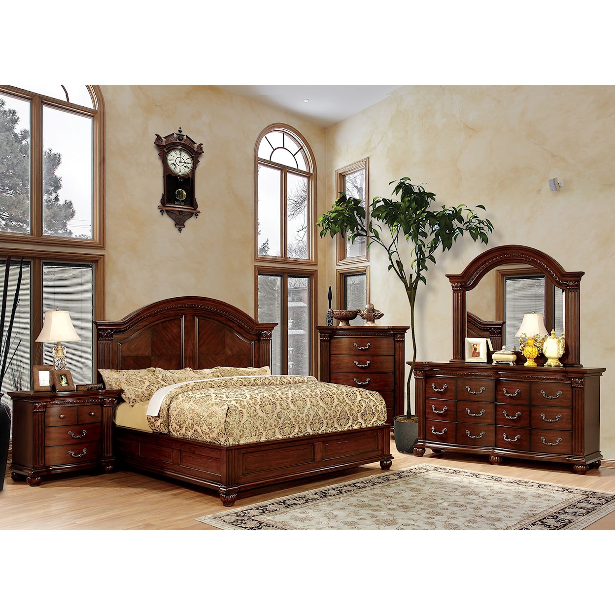 Furniture of America Grandom Queen Bedroom Set